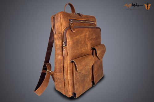 کوله پشتی چرم| مدل SILVA Back Pack02