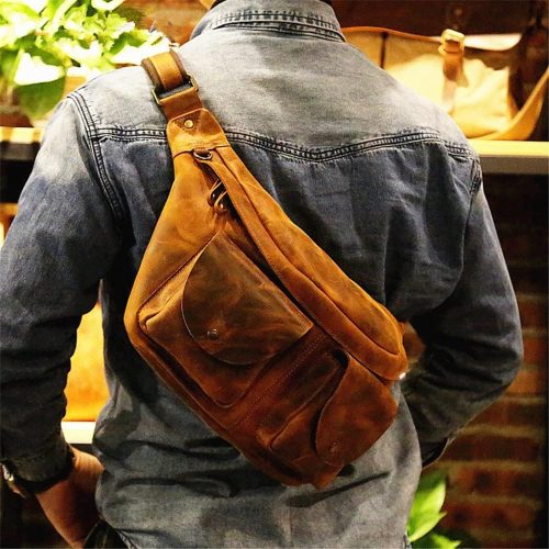 کیف کمری چرم | SILVA Waist Bag23