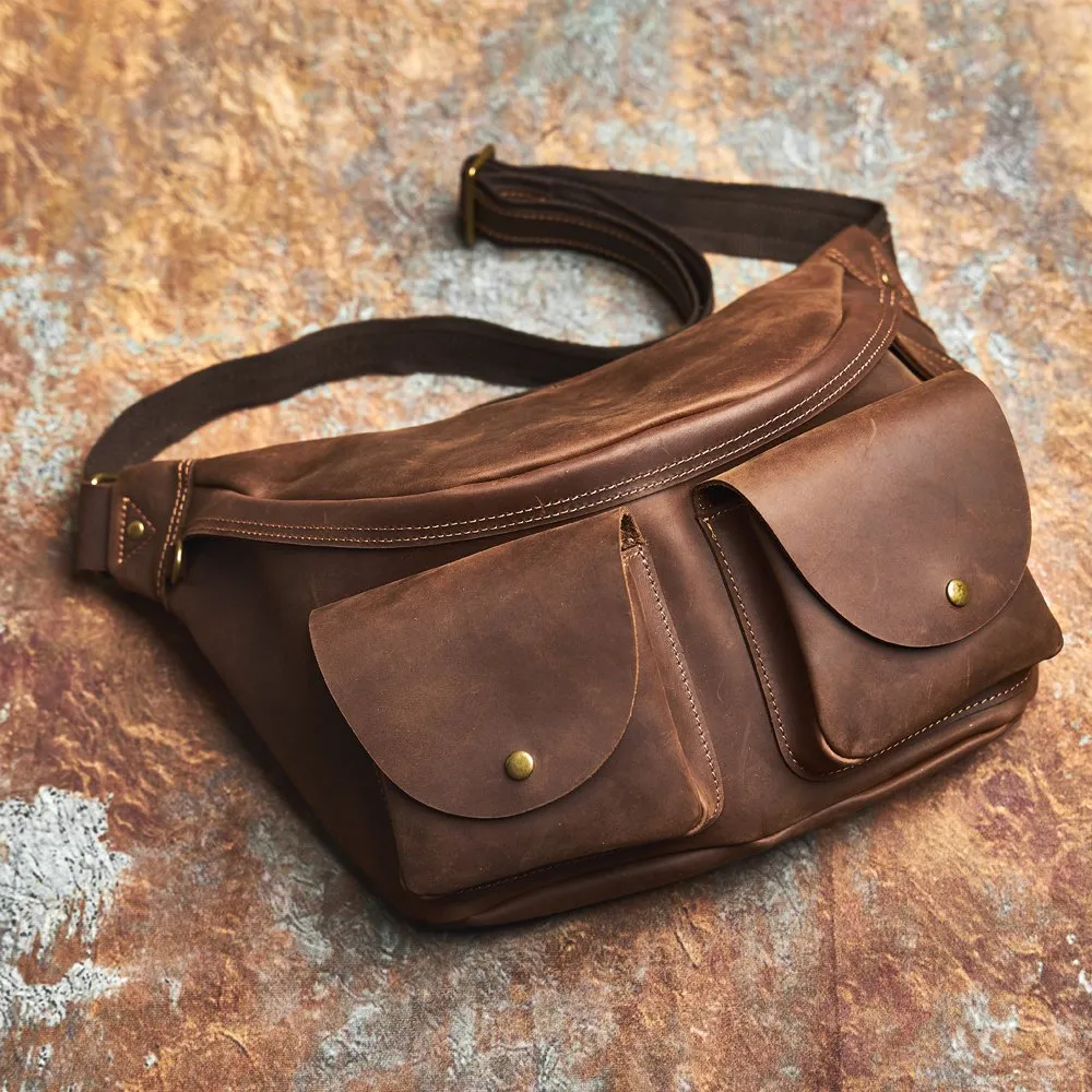 کیف کمری چرم SILVA Waist Bag23 (1)