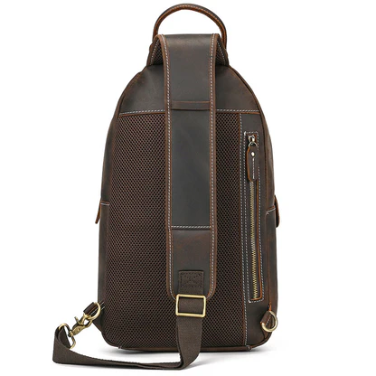 کوله یه طرفه چرم مدل SILVA Sided Bag28