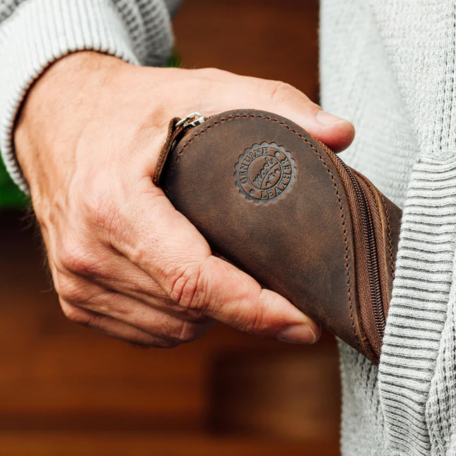 کیف عینک چرم مدل SILVA Glass Bag31