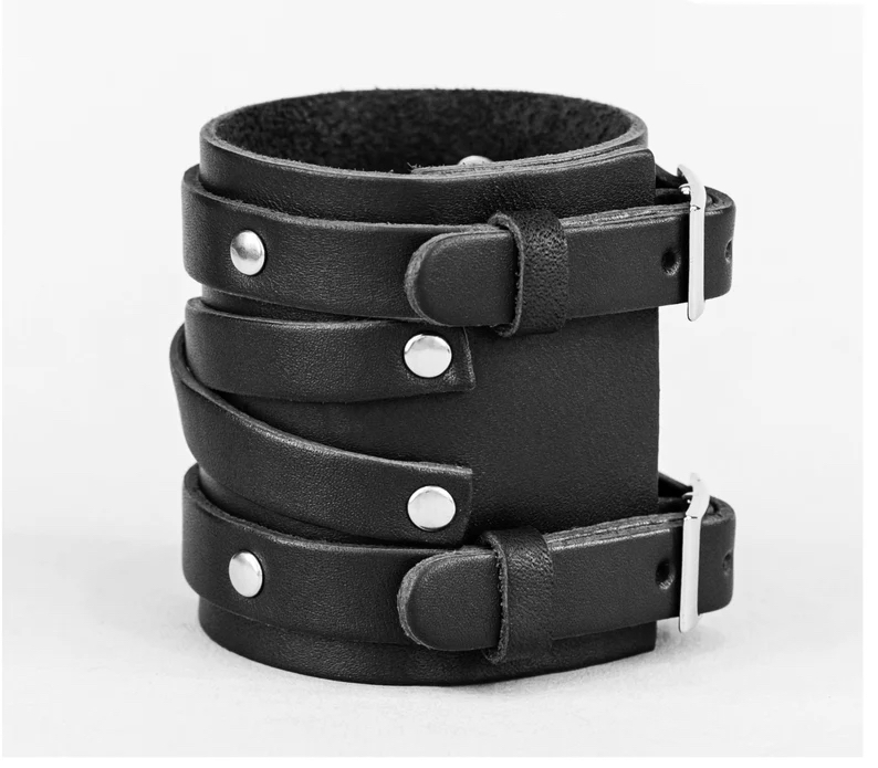 دست بند چرم مدل SILVA Bracelet03