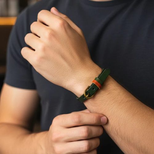 دست بند چرم | مدل SILVA Bracelet09