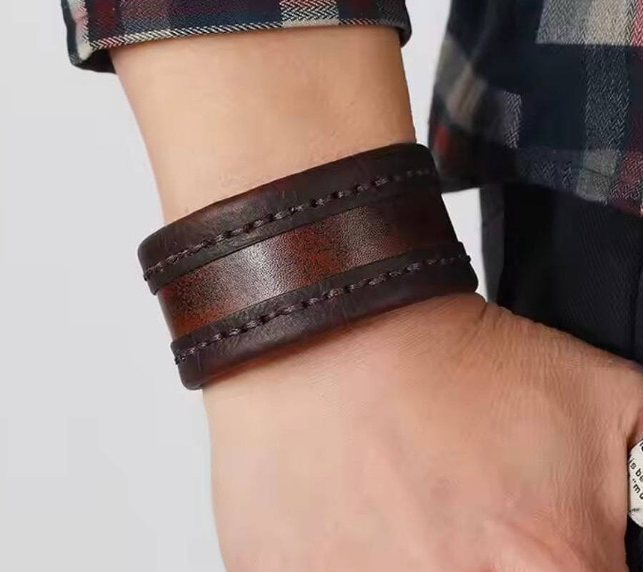 دست بند چرم مدل SILVA Bracelet10
