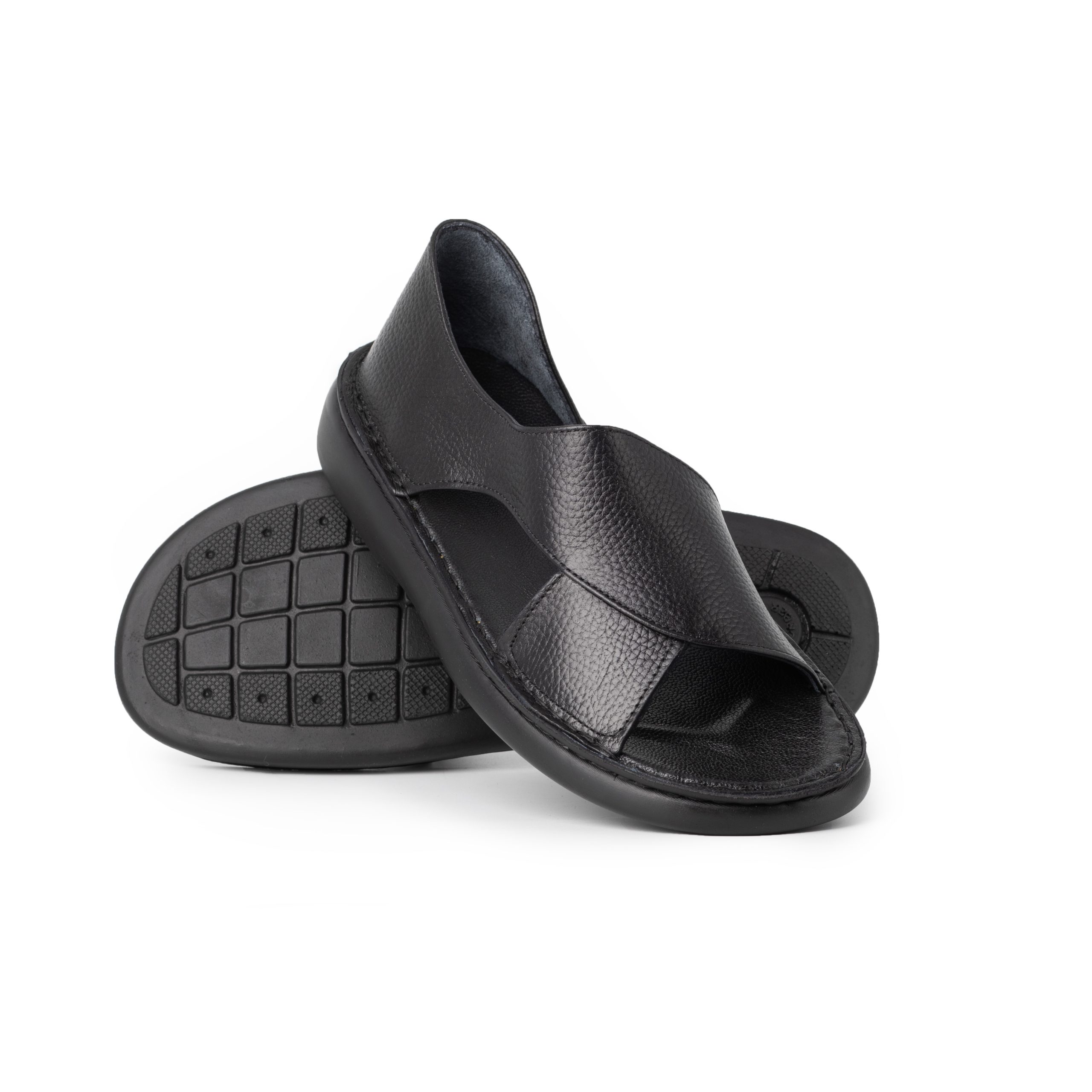 کفش صندل زنانه چرم مدل SILVA Men's Sandals02