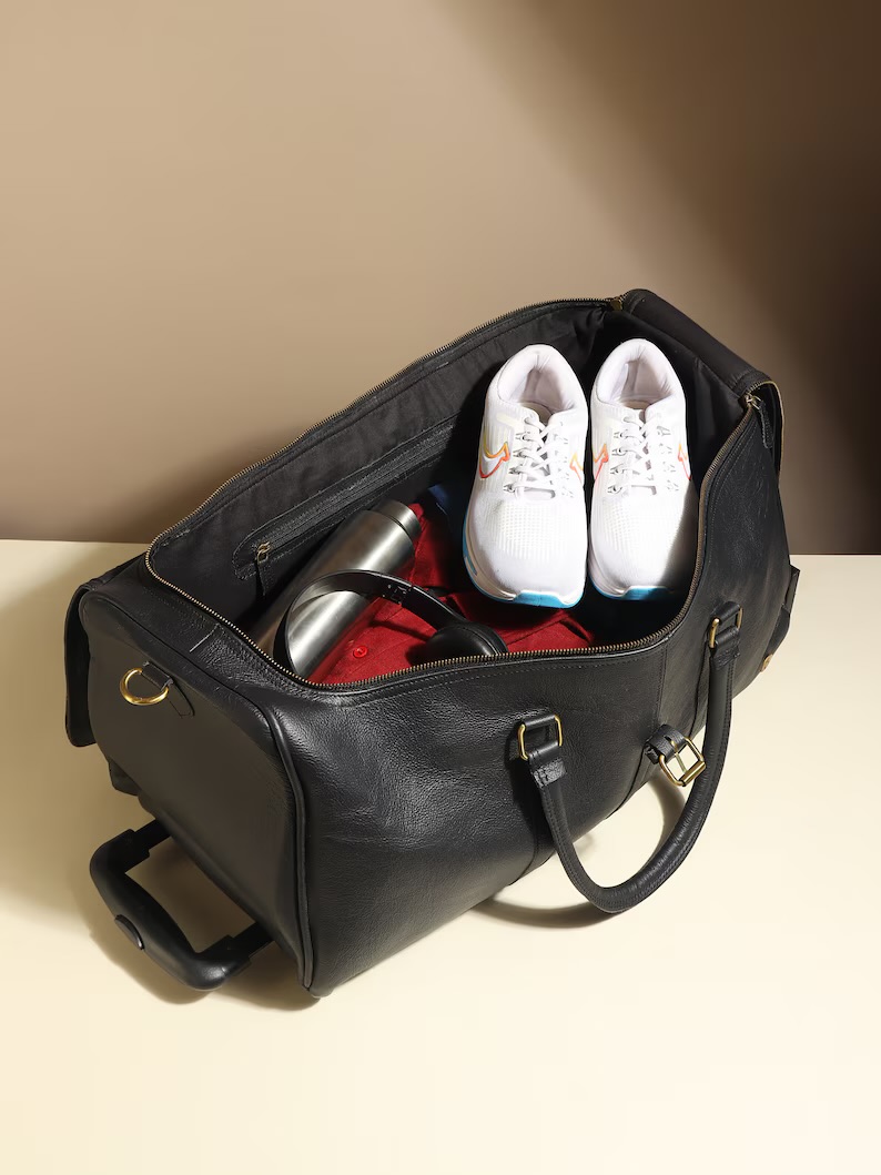 ساکمسافرتی دستی چرم | مدل SILVA TRAVEL BAG38