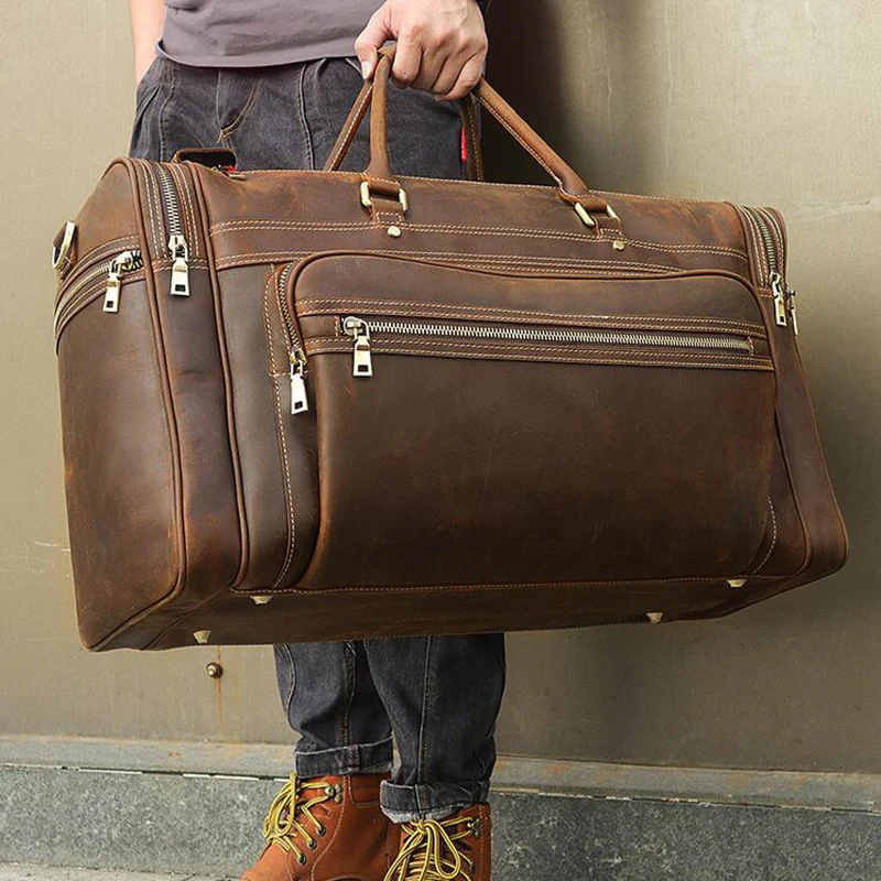 ساکمسافرتی دستی چرم | مدل SILVA TRAVEL BAG39