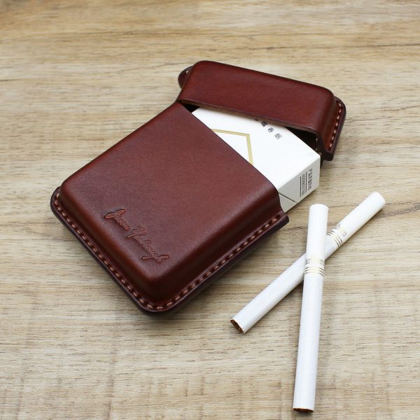 کیف چرمی مخصوص سیگار |مدل SILVA CIGARETTE07