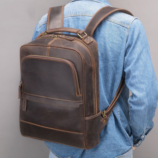 کوله پشتی چرمی| مدل SILVA backpack27