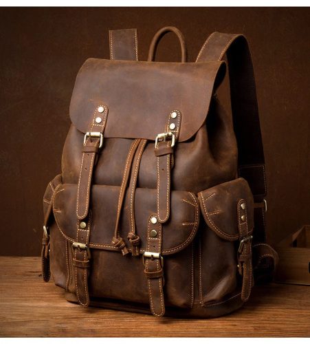 کوله پشتی چرم | مدل SILVA Back Pack09