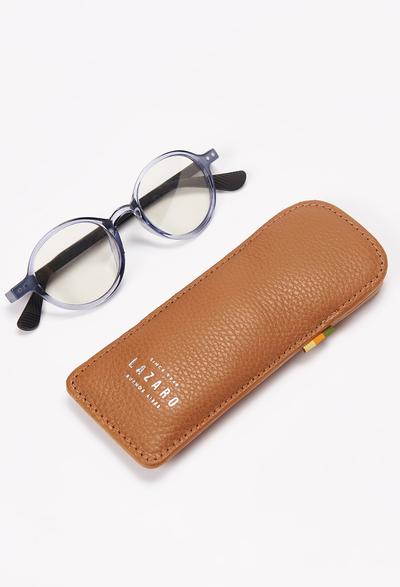 کیف عینک چرم | مدل SILVA GLASS01