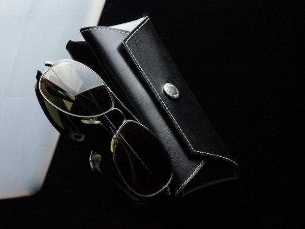 کیف عینک چرم | مدل SILVA GLASS11