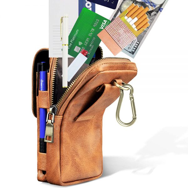 کیف چرمی مخصوص موبایل | مدل SILVA MOB27