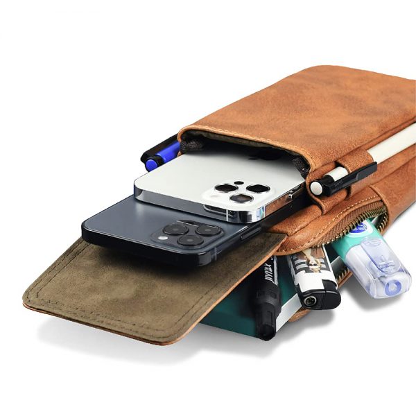 کیف چرمی مخصوص موبایل | مدل SILVA MOB27