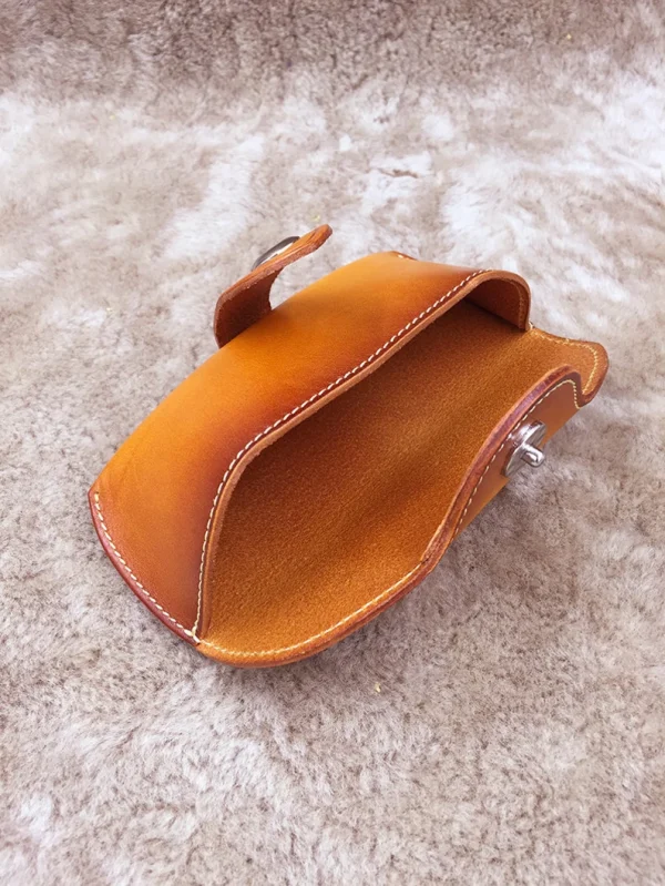کیف عینک چرم | مدل SILVA Glass Bag02