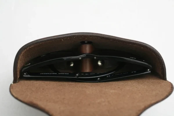 کیف عینک چرم | مدل SILVA Glass Bag28