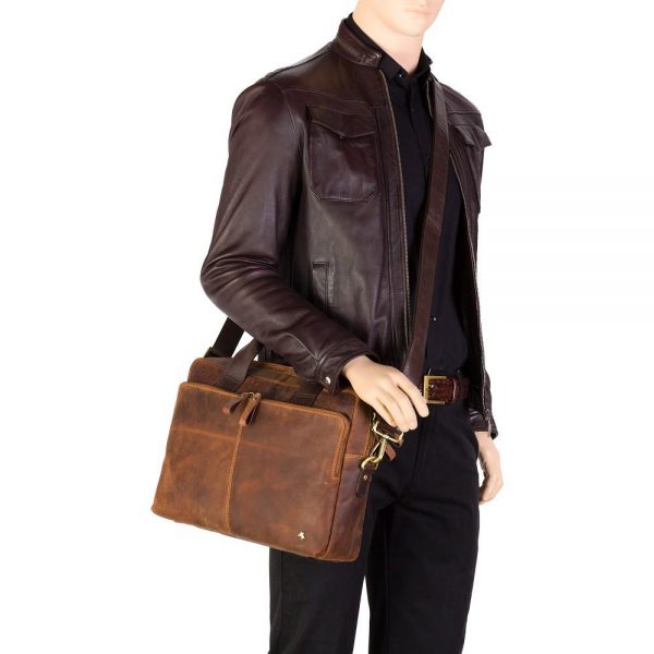 کیف چرمی مخصوص لپتاپ | مدل SILVA Laptop Bag38