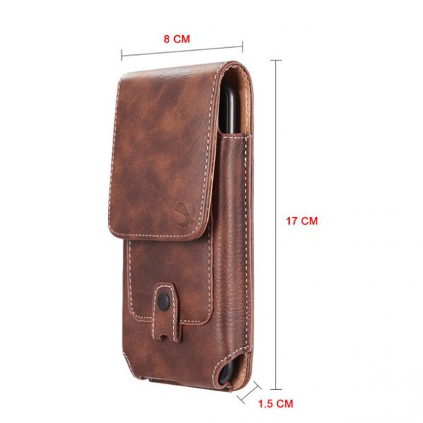 کیف چرمی مخصوص موبایل | مدل SILVA MOB14