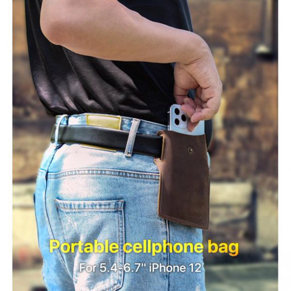 کیف چرمی مخصوص موبایل | مدل SILVA MOB24