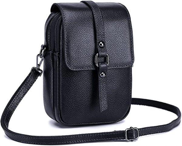 کیف دوشی چرم | مدل SILVA Shoulder Bag05