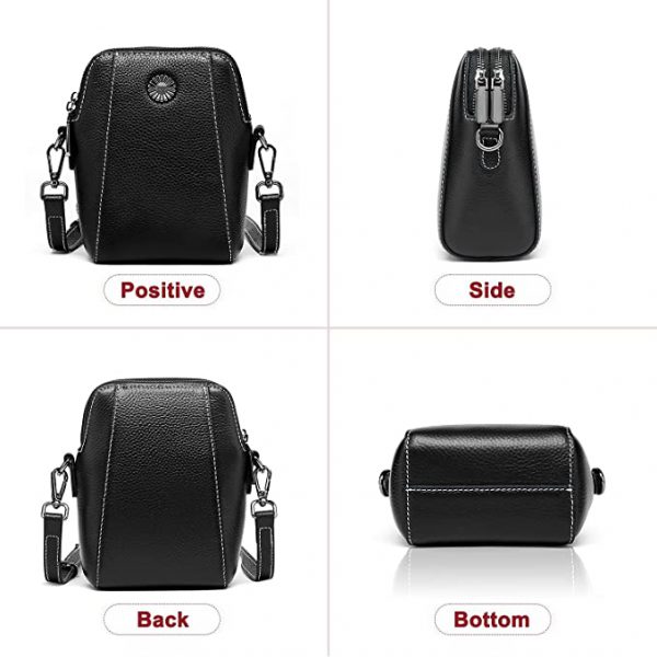 کیف دوشی چرم | مدل SILVA Shoulder Bag07