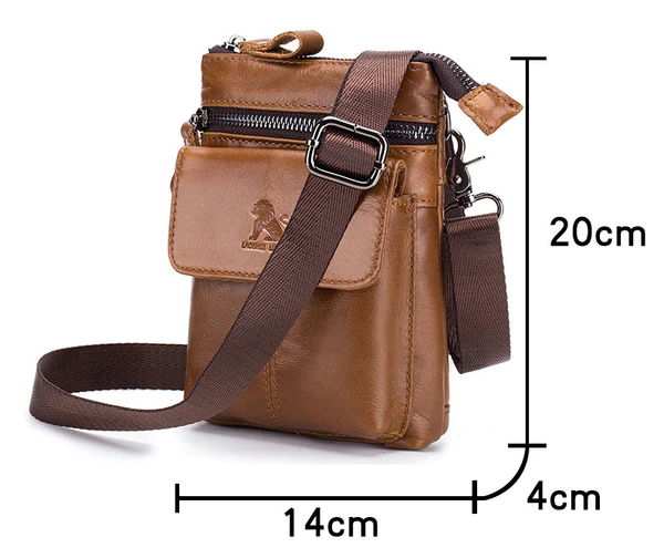 کیف دوشی چرم | مدل SILVA Shoulder Bag29