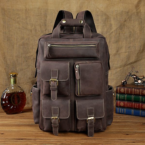کوله پشتی چرمی| مدل SILVA backpack18