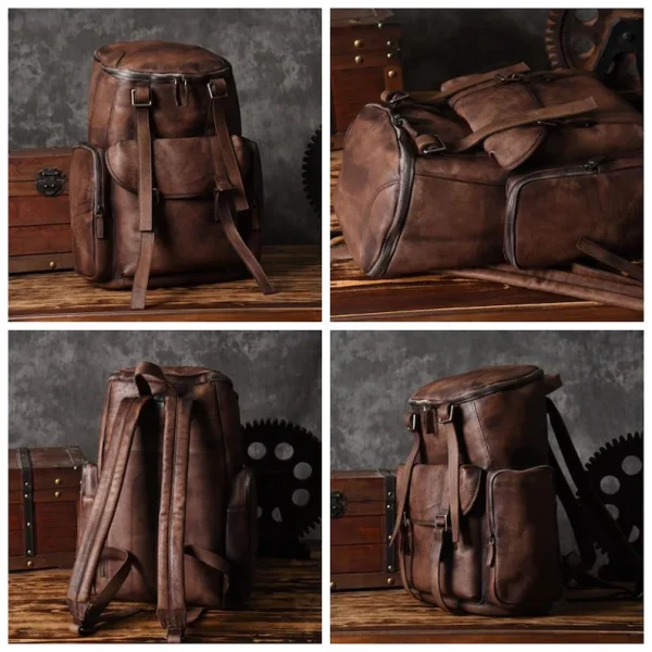 کوله پشتی چرمی| مدل SILVA backpack21