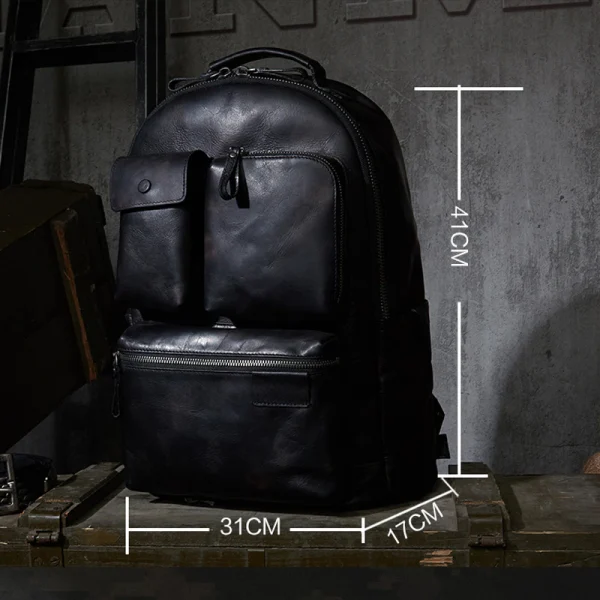 کوله پشتی چرمی| مدل SILVA backpack23