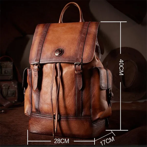 کوله پشتی چرمی| مدل SILVA backpack26