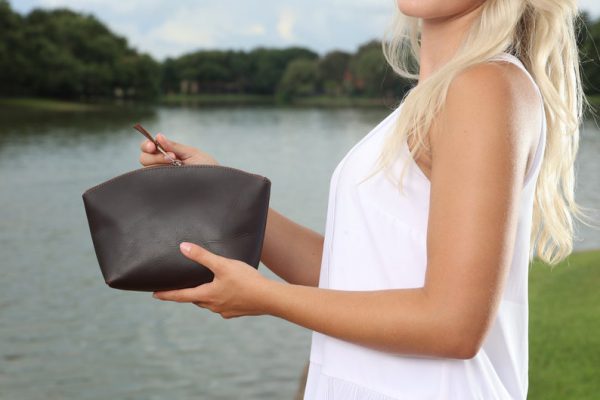 کیف آرایش چرم زنانه| مدل SILVA Makeup Bag15