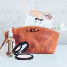 کیف آرایش زنانه چرم | مدل SILVA Makeup Bag17