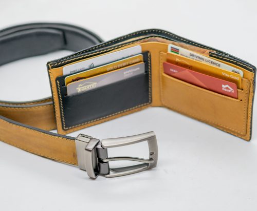 ست مردانه چرم |مدل SILVA Men's Set26