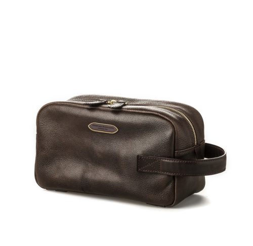 کیف اصلاح مردانه چرم | مدل SILVA Shaving Bag25