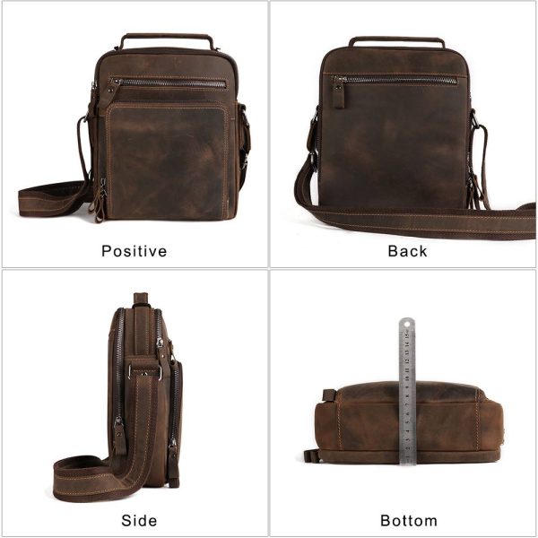 کیف دوشی چرم | مدل SILVA Shoulder Bag21
