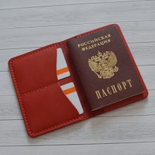 کیف پاسپورت چرم | مدل SILVA Passport Bag04