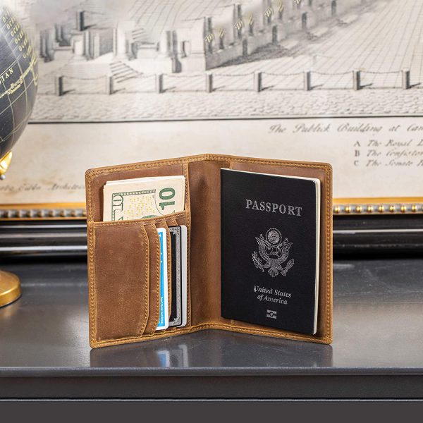 کیف پاسپورت چرمی | مدل SILVA PASSPORT 05