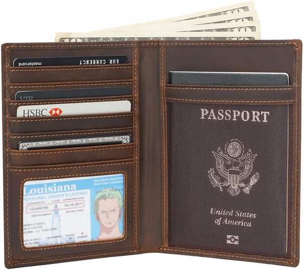 کیف پاسپورت چرمی | مدل SILVA PASSPORT 06
