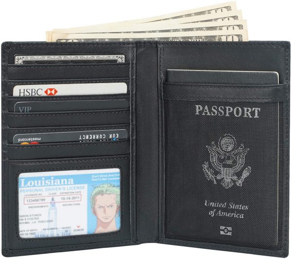 کیف پاسپورت چرمی | مدل SILVA PASSPORT 06