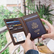 کیف پاسپورت چرم | مدل SILVA Passport Bag06