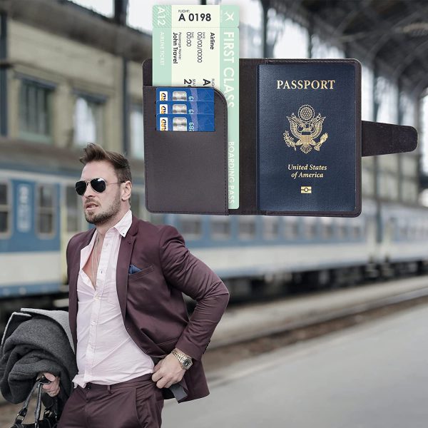کیف پاسپورت چرمی | مدل SILVA PASSPORT 18