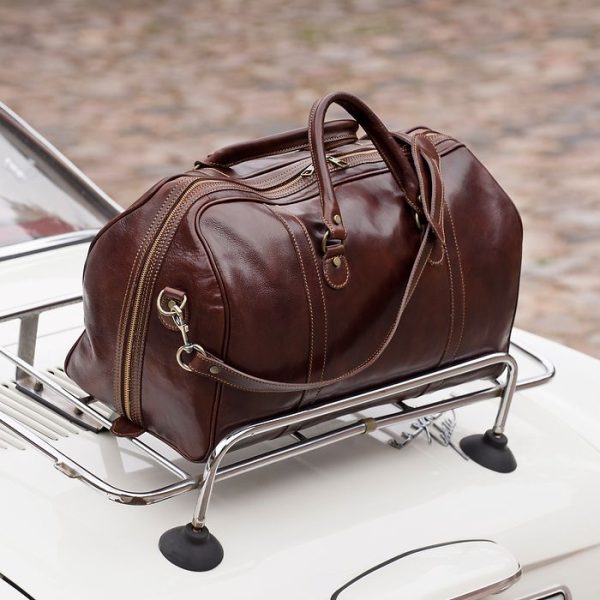 ساک‌مسافرتی دستی چرم مدل SILVA TRAVEL BAG36