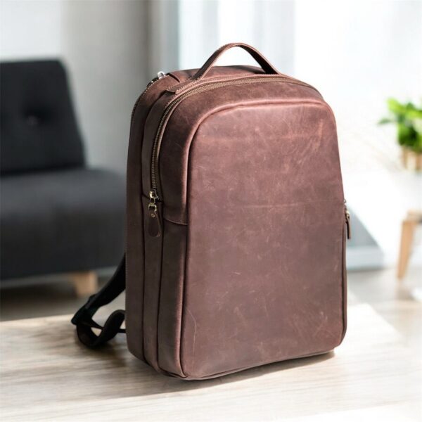 کوله پشتی چرم مدل SILVA Back Pack19