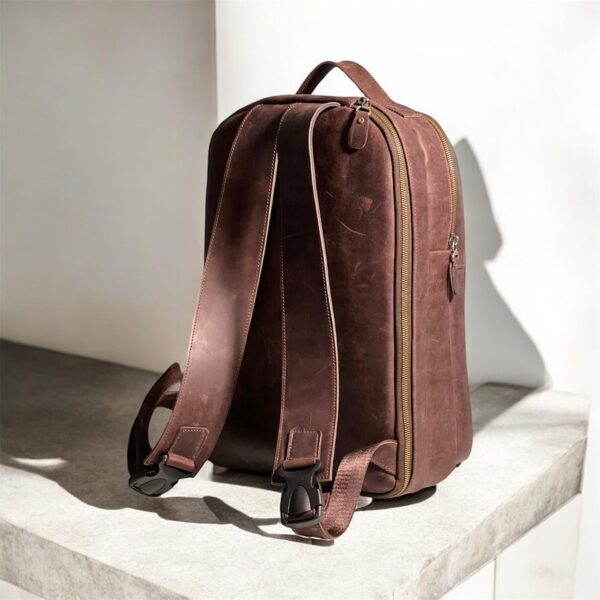 کوله پشتی چرم مدل SILVA Back Pack19