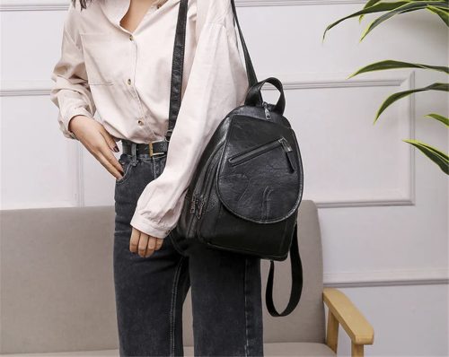 کوله پشتی چرم مدل SILVA Back Pack35