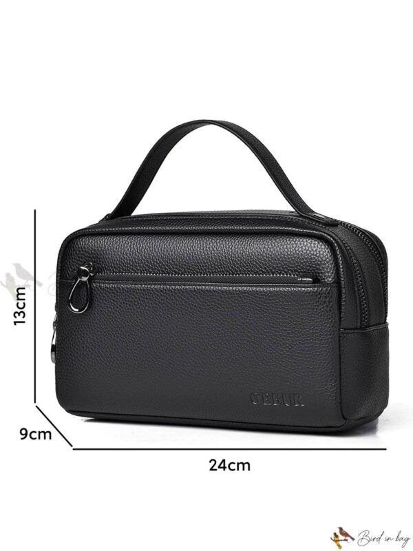کیف اصلاح مردانه چرم مدل SILVA Shaving Bag34