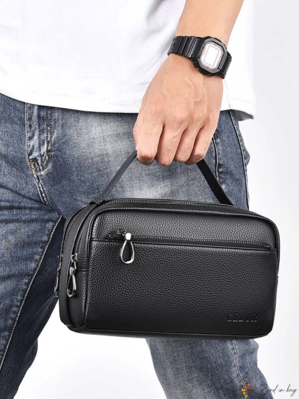کیف اصلاح مردانه چرم مدل SILVA Shaving Bag34