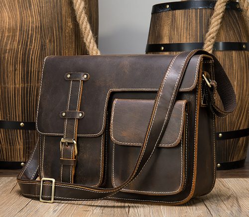 کیف لپتاپ چرم | مدل SILVA Laptop Bag24