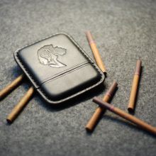 کیف چرمی مخصوص سیگار |مدل SILVA CIGARETTE01