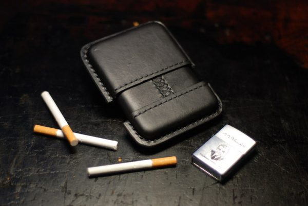 کیف چرمی مخصوص سیگار مدل SILVA CIGARETTE04
